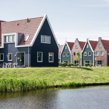 Huis met Nederlands raam aluplast blokprofiel NL