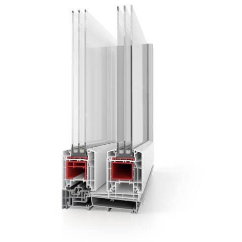 Kunststoff Hebeschiebetür Aluplast HST 85 ift-Slide