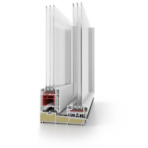 Aluplast HST 85 Premium Lift-Slide mit Fixframe