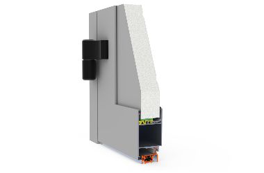 Garagentür DB-51 Profil mit Paneel von Krispol