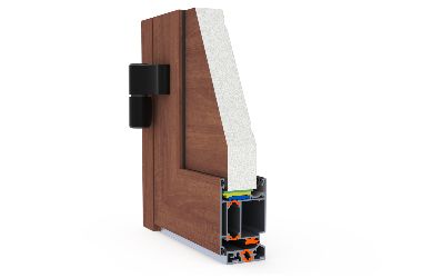 Garagentür DB-60 Profil mit Paneel von Krispol