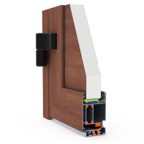 Garagentür DB60 / DG60 - Türprofil mit 60 mm Breite