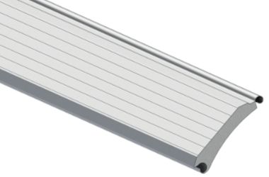 Industrie-Rolltor-Lamelle R1 SD mit Dämmung aus Stahl von Krispol