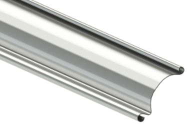 Industrie-Rolltor R1 SS ohne Dämmung aus Stahl von Krispol