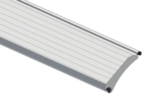 Rolltor von Krispol R1 SD Dämmung Lamelle aus Stahl