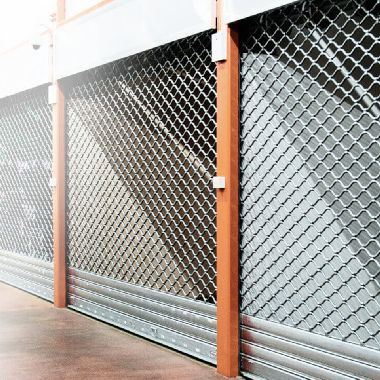 Rollgitter für Markthalle