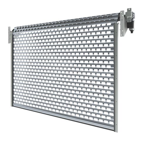 Rollgitter R2 AM von Krispol - Rollgitter-Tor aus Aluminium