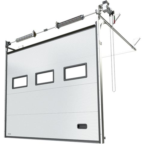 Industrie-Sektionaltor K2 IM (aus Stahl) - Mit V-Profilierung