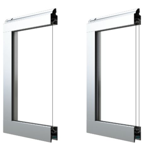 Industrie-Sektionaltor Lamelle K2 IP - Lamellen mit Vollverglasung