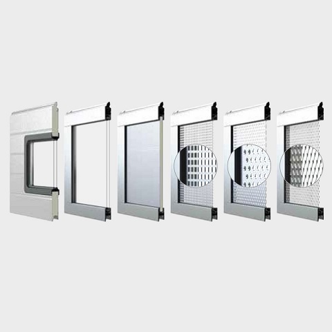 Panel-Auswahl für Industrie-Sektionaltore