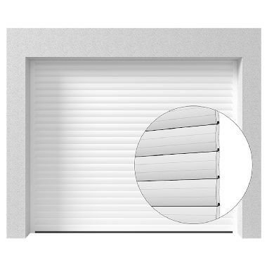 Rolltor Vente RGW mit Rollkasten auf der Innenseite - vom Hersteller Krispol