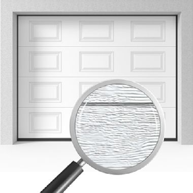 Sektionaltor von Krispol Vente K2 RA Lamelle