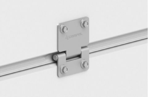 Sektionaltor mit Scharniere