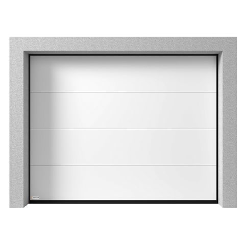 Sektionaltor Vente K2 RF - Lamellen ohne Prägung