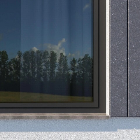 Alufenster Deceuninck Decalu 88 Standard Rahmen