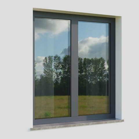 Alufenster Deceuninck Decalu 88 Hidden Fenster