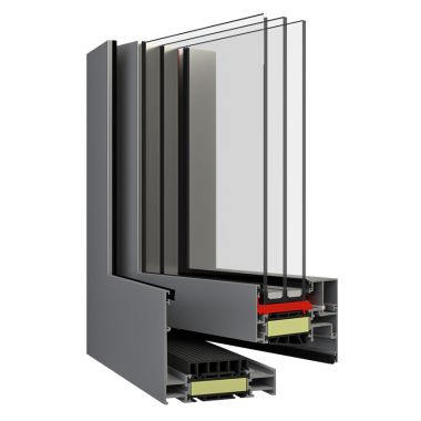 Aluminium kozijnen van Decalu 88 Hidden