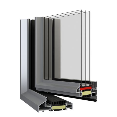 Alufenster Decalu 110 Steel