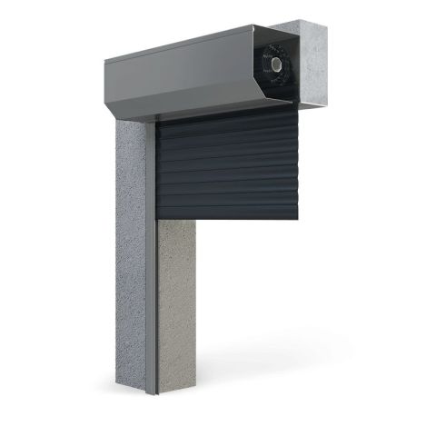 Rolltor Aluprof BGR in 23 Anthrazitgrau