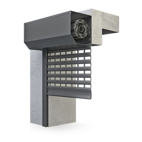 Rollgitter Aluprof BKR in 03 Grau