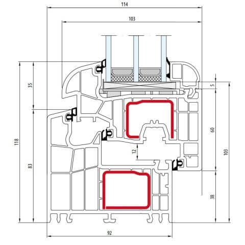 Salamander Brügmann bluEvolution 92 Round-Line technsiche Details