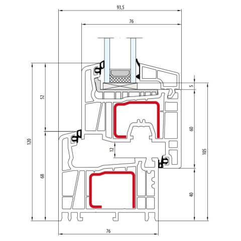 Salamander Streamline 76 Classic-Line technsiche Details