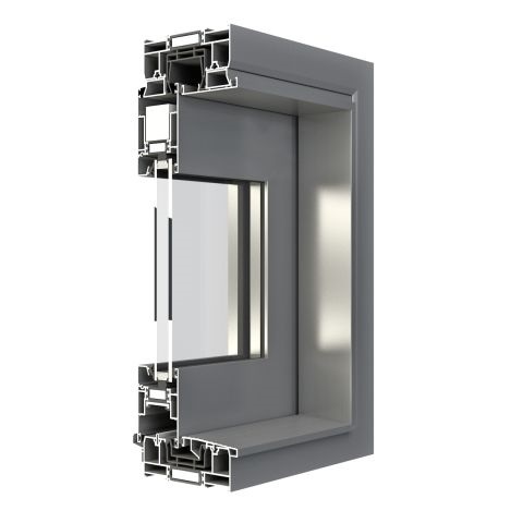 Aluminium HS-Tür MB-59 HS