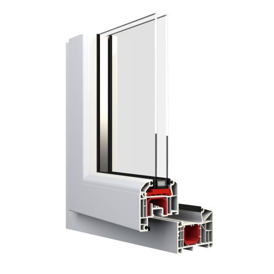 Kunststoff Balkontür Aluplast IDEAL 4000 mit 85 mm Rahmenbautiefe