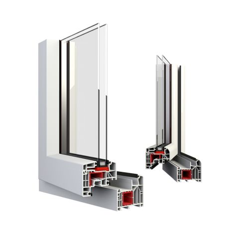 Aluplast kozijnen IDEAL 8000 vergelijking Classic en Round