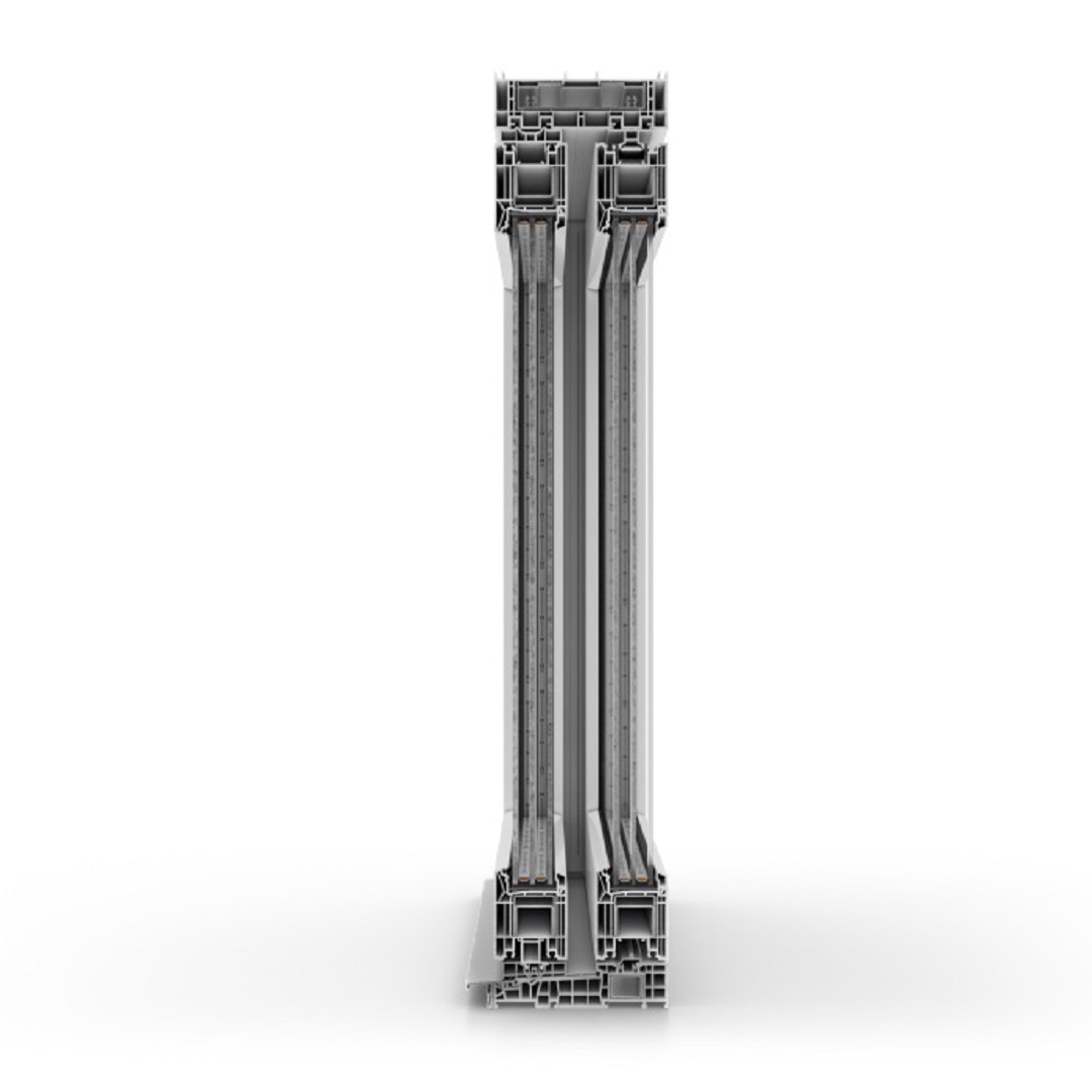 Hebeschiebesystem Rehau SYNEGO Profil - Profilschnitt