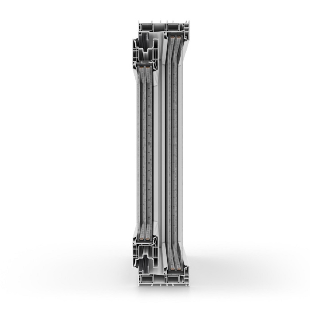 Schiebesystem Rehau SYNEGO SLIDE Profil - Profilschnitt