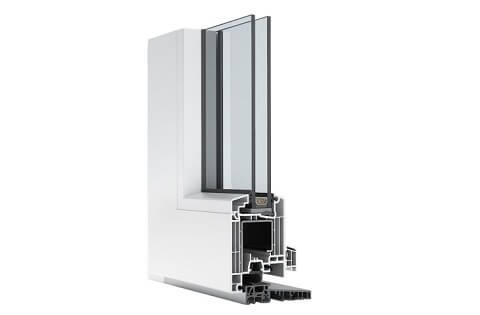 Kunststofftürprofil IDEAL 5000 classic line