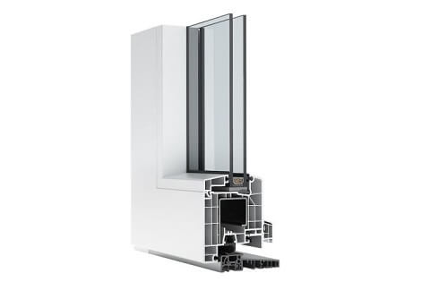 Kunststofftürprofil IDEAL 8000 Classic Line