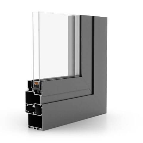 Alufenster Aliplast Econoline Außen