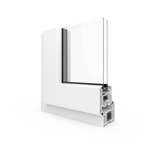 Kunststof Kozijnen Aluplast IDEAL 4000 Casement Wit