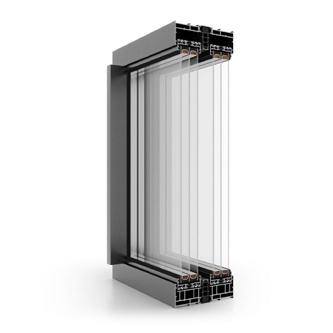 Aluminium Schiebetür Cortizo COR Vision Plus - Profil innen