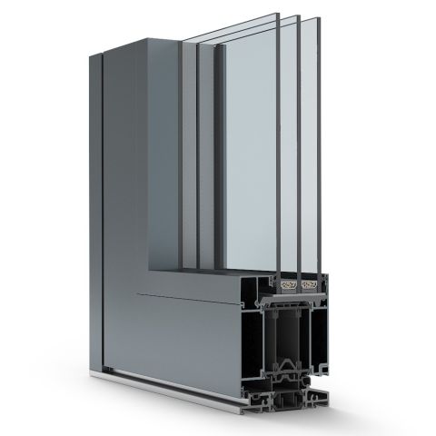 Aluminium kozijnen Deceuninck Decalu 88 Door