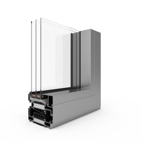 Alufenster Deceuninck Decalu 94 Retro Profil Innen