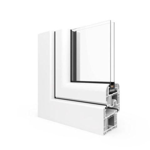 Kunststofffenster Salamander Streamline 76 Round-Line