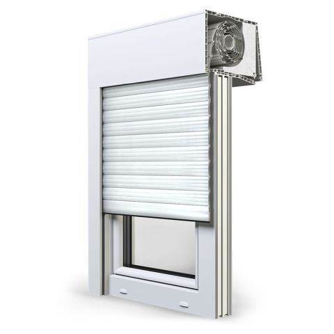 SKT Opoterm Aufsatzrollladen in 02 Weiß