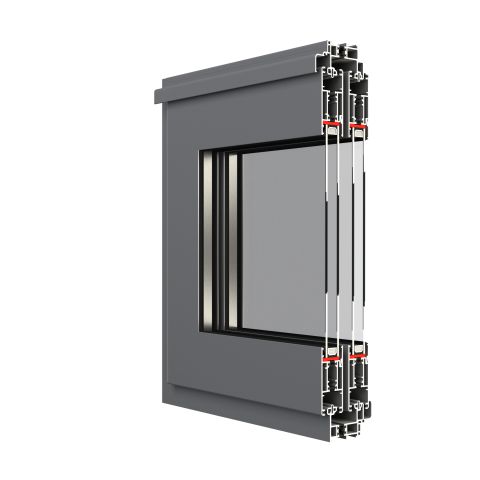 Aluminium Schiebetür Profil MB-Slide mehrspurig