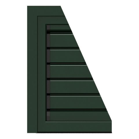 Alu-Fensterladen Tamiz Vorderansicht