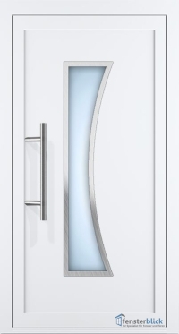 Aluminium Haustür EL-23 Inox