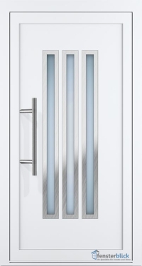 Aluminium Haustür EL-24 Inox
