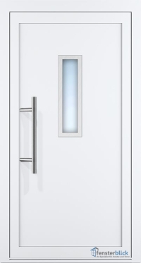 Aluminium Haustür EL-26 Inox