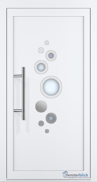 Aluminium Haustür EL-32 Inox