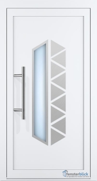 Aluminium Haustür EL-38 Inox