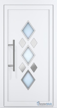 Aluminium Haustür EL-44 Inox