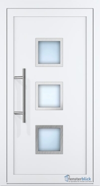 Aluminium Haustür EL-51 Inox