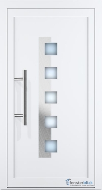 Aluminium Haustür EL-60 Inox